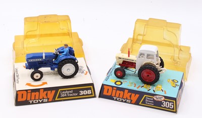 Lot 1165 - A Dinky Toys bubble packed diecast tractor...