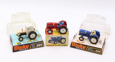 Lot 1164 - A collection of three various Dinky Toy...