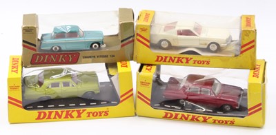 Lot 1156 - A Dinky Toys window boxed diecast group to...