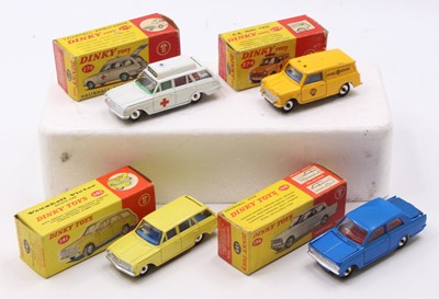 Lot 1161 - A Dinky Toys boxed diecast group to include a...