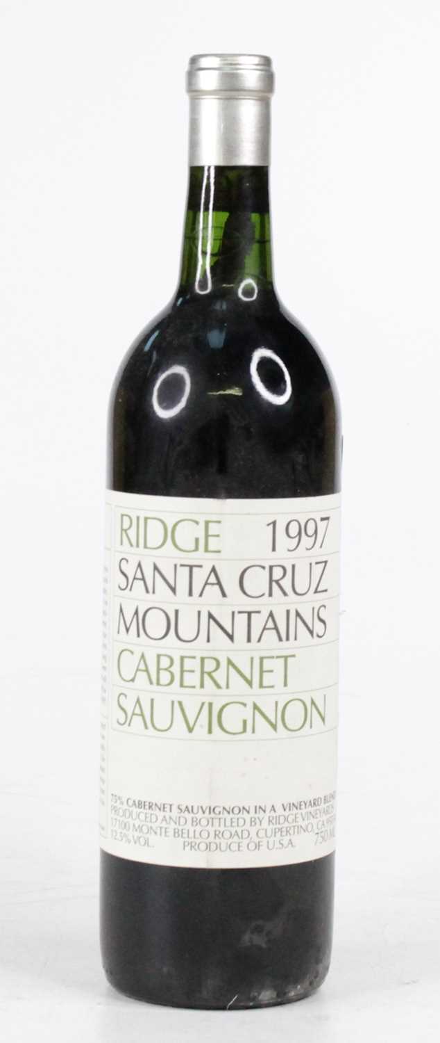1997 Ridge Vineyards Monte Bello Santa Cruz Mountains Cabernet