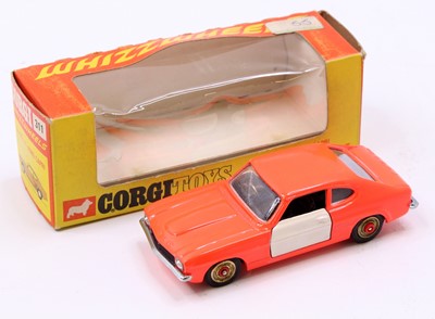 Lot 1261 - A Corgi Toys No. 311 Whizz Wheels 3L V6 Ford...