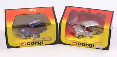 Lot 1273 - A Corgi No. 201 Mini 1000 tracing Mini,...