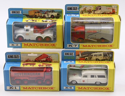 Lot 1427 - A collection of four various boxed Matchbox...