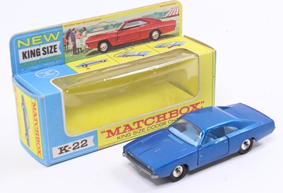 Lot 1353 - A Matchbox King Size K-22 Dodge Charger,...