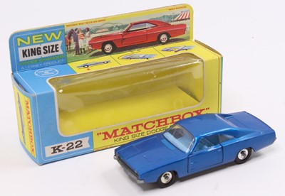 Lot 1353 - A Matchbox King Size K-22 Dodge Charger,...