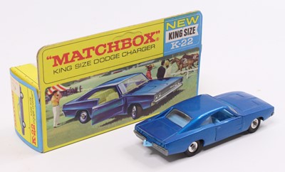 Lot 1353 - A Matchbox King Size K-22 Dodge Charger,...