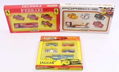 Lot 1442 - A Matchbox gift set diecast group to include a...