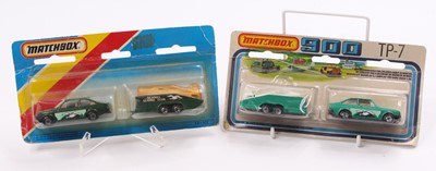 Lot 1417 - A Matchbox twin pack group to include TP-102...