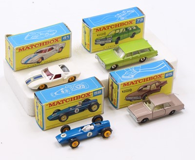 Lot 1372 - A collection of four boxed Type E Matchbox...