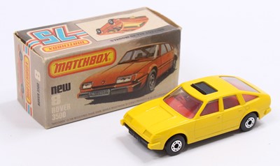 Lot 1408 - A Matchbox Superfast No. 8 Rover 3500,...