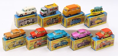 Lot 1419 - A collection of boxed Matchbox Superfast...