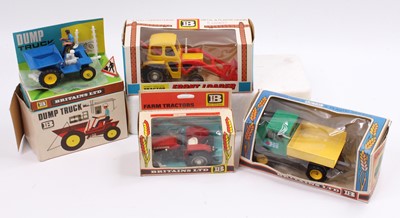 Lot 753 - One box containing four various boxed Britains...