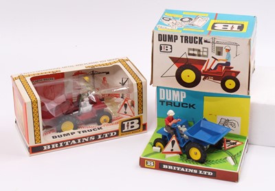 Lot 749 - A Britains No. 9670 Dump Truck, comprising of...