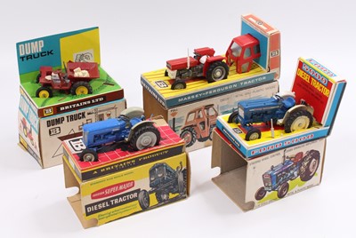 Lot 743 - A collection of four various boxed Britains...