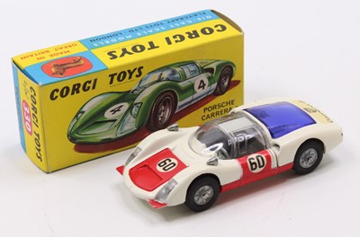 Lot 1237 - A Corgi Toys No. 330 Porsche Carerra 6...