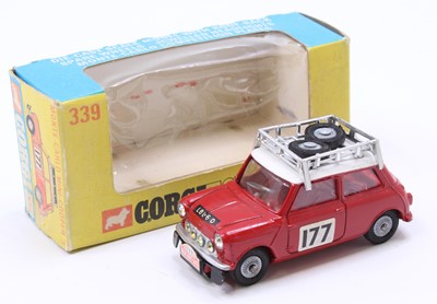 Lot 1214 - A Corgi Toys No. 339 Monte Carlo Mini Cooper S,...