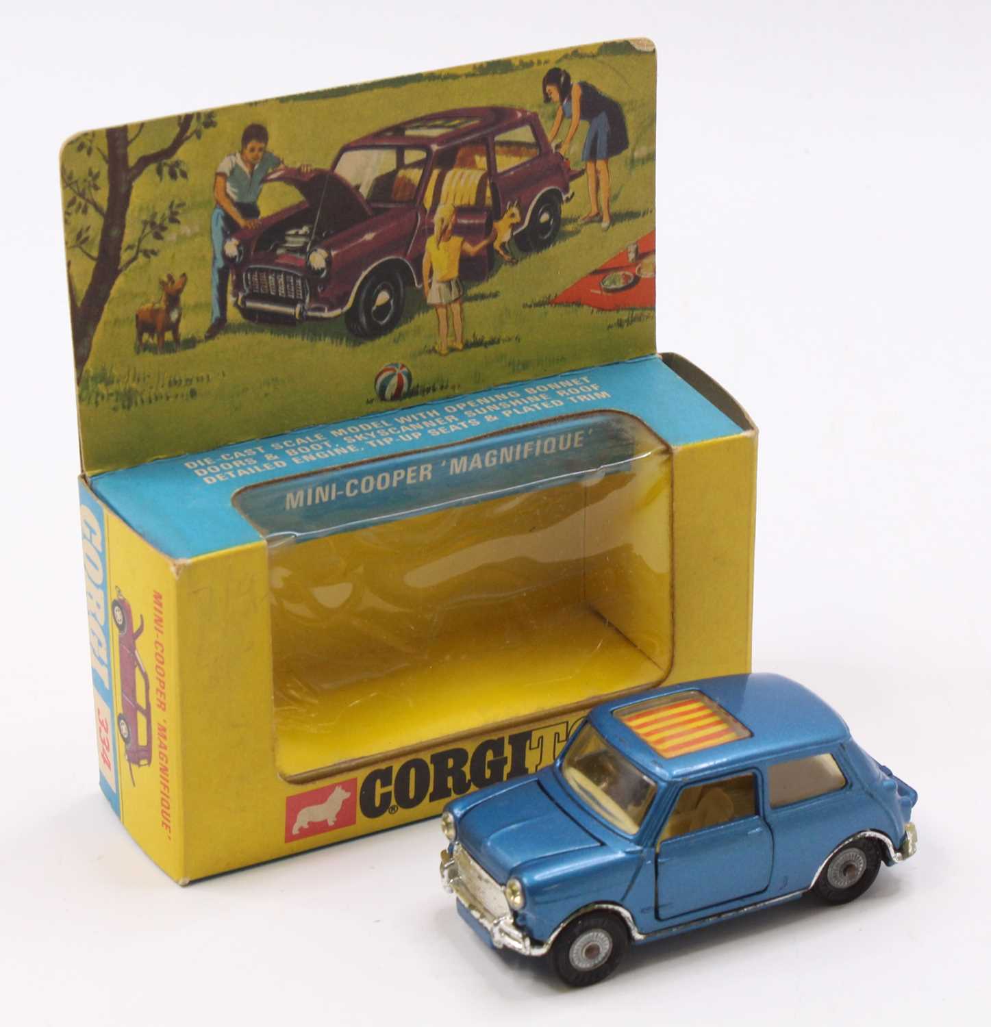 Lot 1224 - A Corgi Toys No. 334 Mini Cooper Magnifique,...