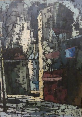 Lot 718 - 1960s abstract Impressionist school -...