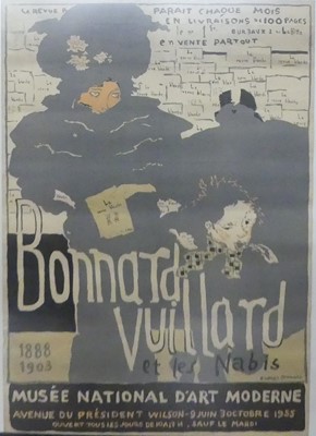 Lot 701 - A 1950s French advertising poster for Bonnard...