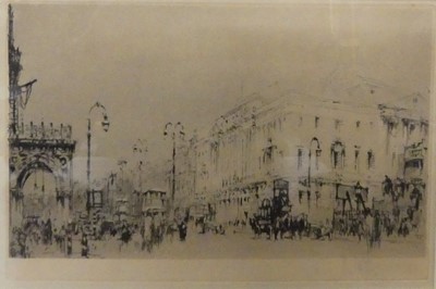 Lot 730 - William Walcot (1875-1943) - Changing London,...