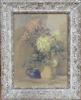 Lot 739 - Rose Mead (1868-1946) - Still life flowers in...