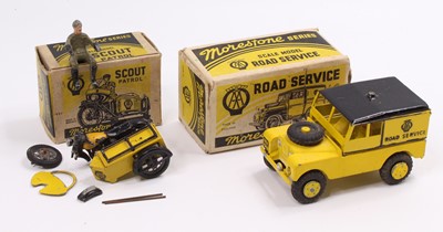 Lot 1518 - A boxed Morestone series scout patrol car with...