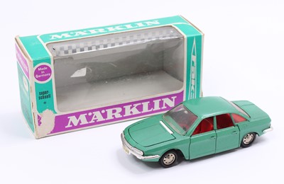 Lot 1537 - A Marklin No. 1811 NSU RO 80 comprising a...