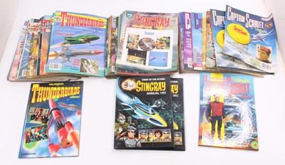 Lot 1631 - A collection of Thunderbirds, Stingray, and...