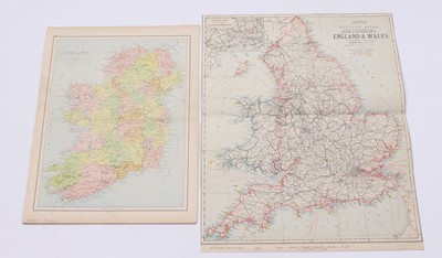Lot 85 - A collection of Railway Maps comprising a...