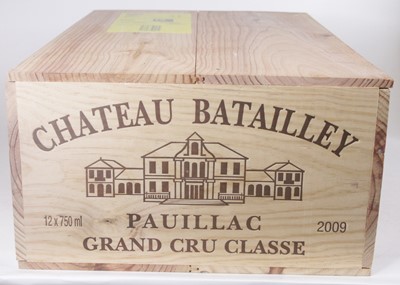 Lot 1084 - Château Batailley, 2009, Pauillac, twelve...