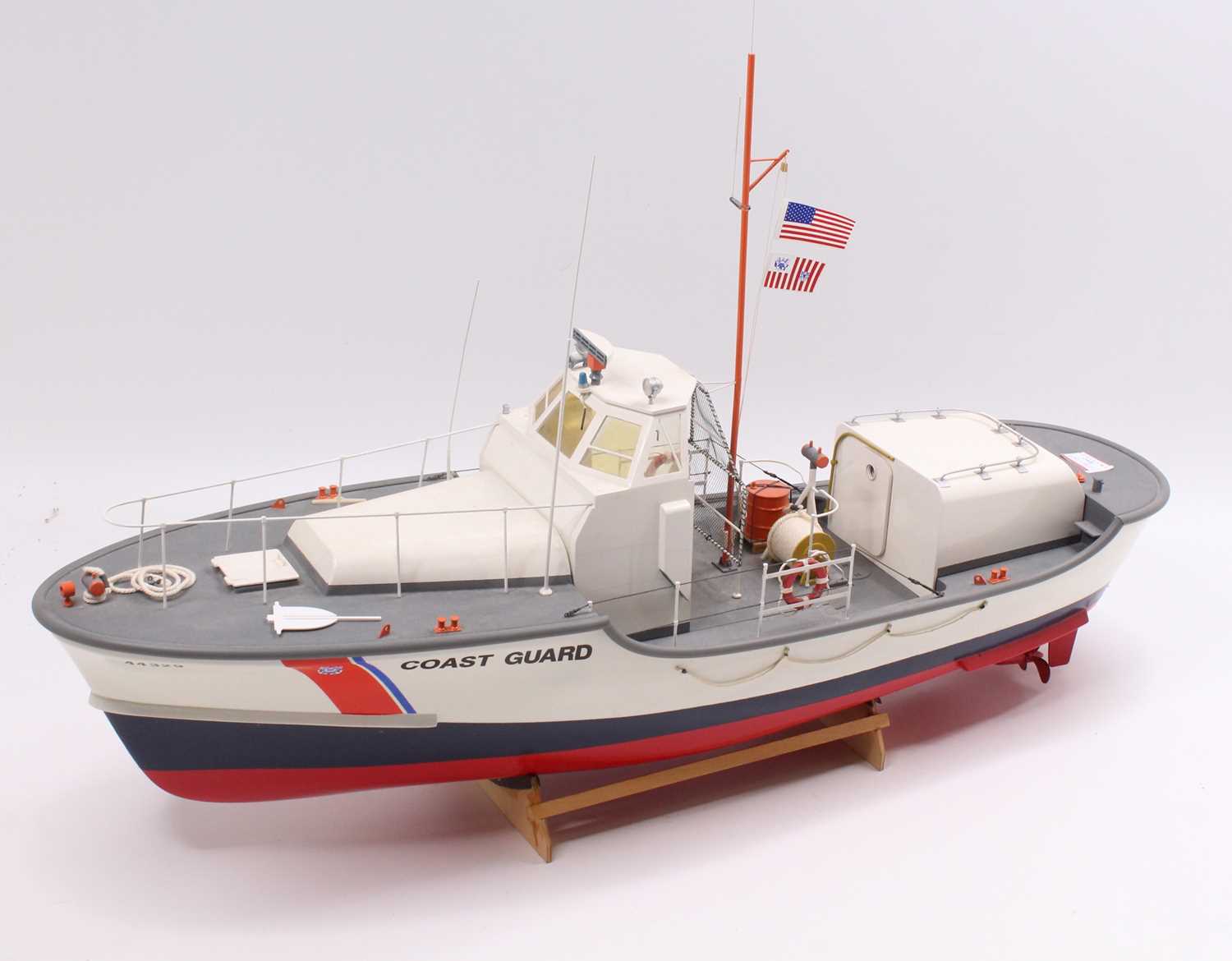 Lot 97 - Billings Boats Kit Built 1/40th scale radio...