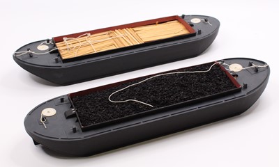 Lot 153 - A pair of Thames Lighter Barge Kit built...