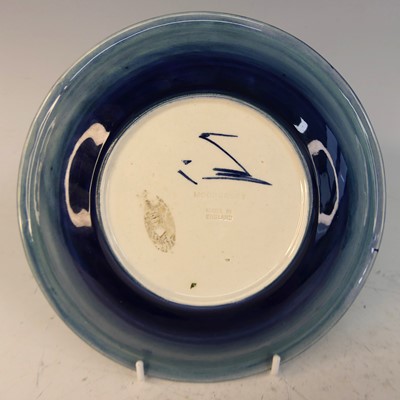 Lot 503 - A mid-20th century Moorcroft Pottery plate in...