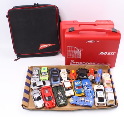 Lot 1685 - A collection of loose play-worn Scalextric,...