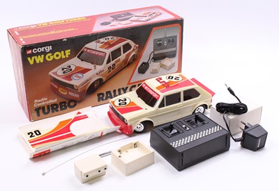 Lot 1743 - A Corgi radio controlled model of a VW Golf...