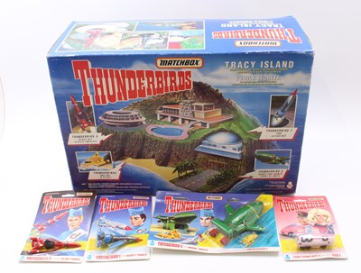 Lot 1470 - A Matchbox Thunderbirds Tracy Island Playset,...