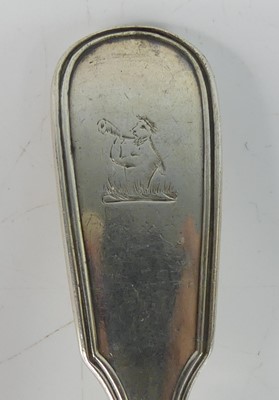 Lot 2103 - A part suite of Victorian silver cutlery,...