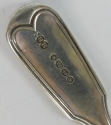 Lot 2103 - A part suite of Victorian silver cutlery,...