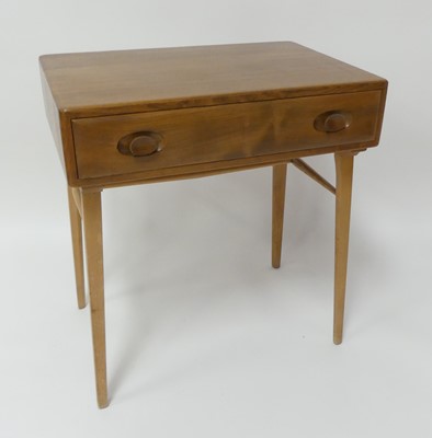 Lot 791 - A 1960s Ercol blond elm Windsor 437 single...