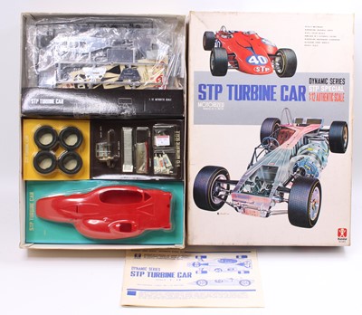 Lot 635 - A Bandai No. 6040 1/12 scale plastic kit for...