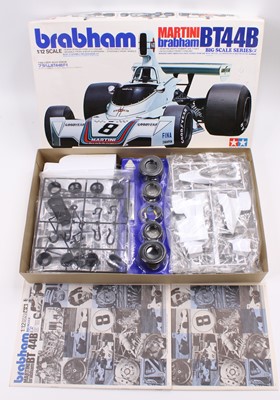 Tamiya 1/12 Scale Martini Brabham BT44B Build Part 2 Formula 1 Car 