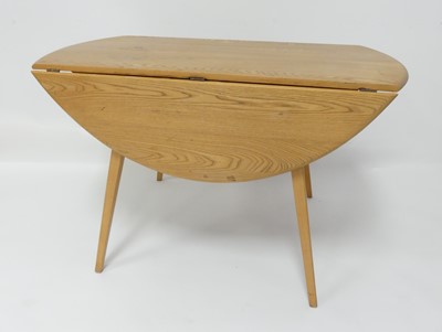 Lot 796 - A 1960s Ercol blond elm Windsor 384 dropflap...