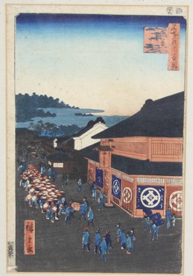 Lot 2378 - Hiroshige Ando (1797-1858) - Hirokoji Avenue...