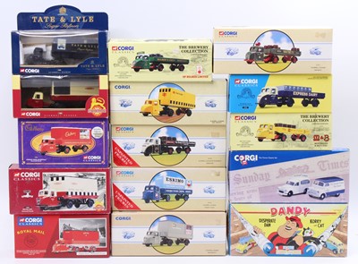 Lot 961 - Corgi Classics boxed model group of 15 with...