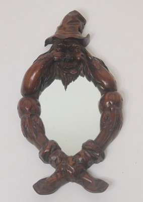 Lot 2477 - A 19th century continental carved fruitwood...