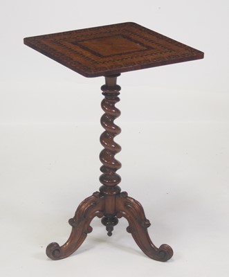 Lot 2480 - A Victorian walnut and figured walnut...