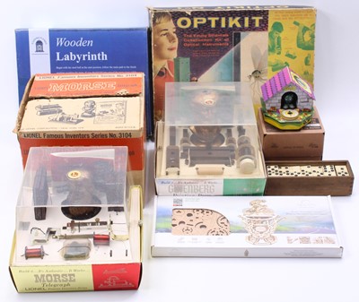 Lot 1696 - A collection of mixed scientific related toys...