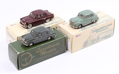 Lot 994 - Lansdowne Models 1/43rd scale white metal...