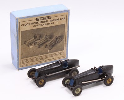 Lot 1512 - A Scamold Brooklands Motor Course clockwork...